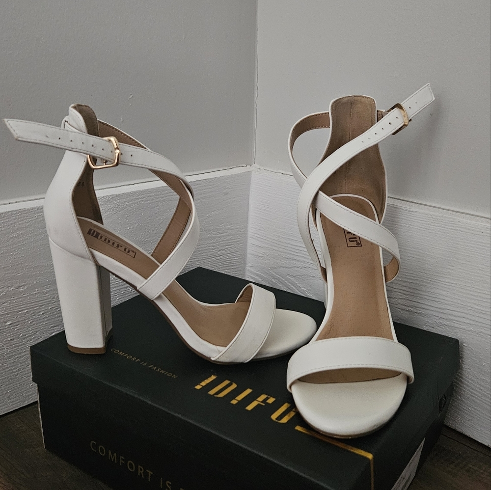 White heels
